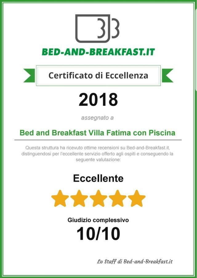 Bed And Breakfast Villa Fatima Trani Dış mekan fotoğraf